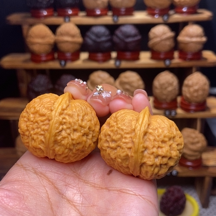 文玩核桃吊坠石奎6