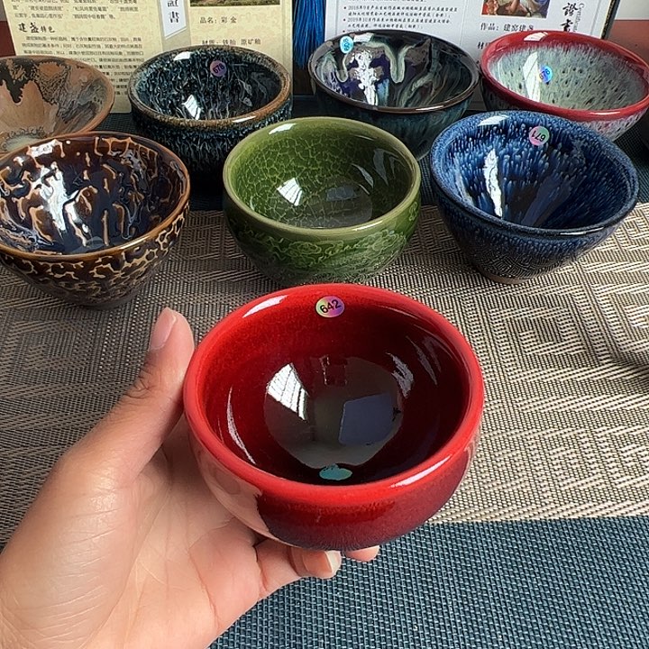 茶盏建盏喝茶主人杯642