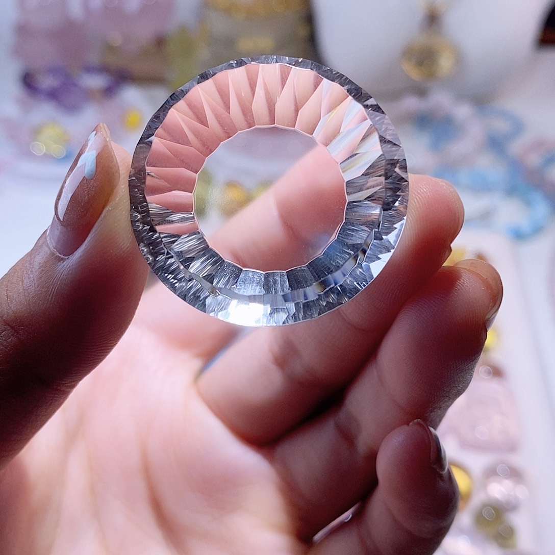 未镶嵌珠宝半成品水晶水晶