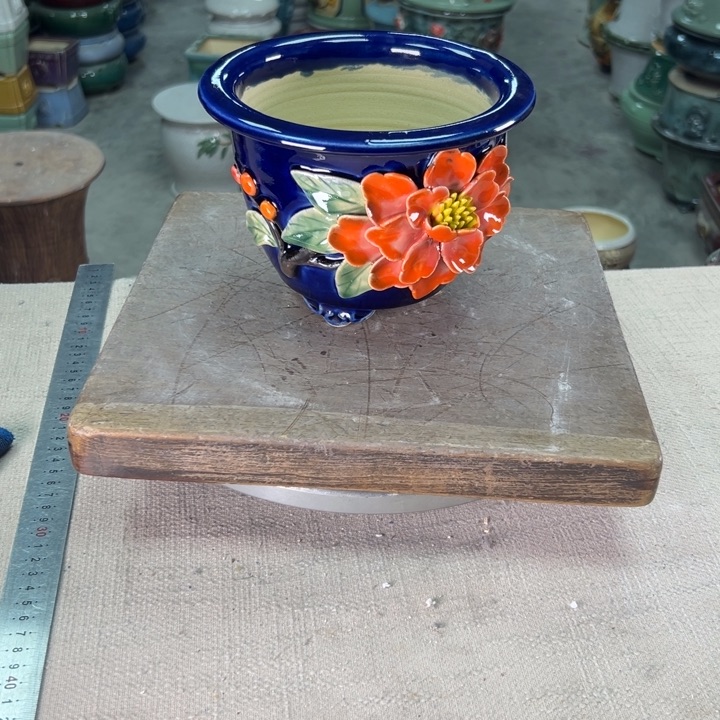 泳坤堂石湾盆微瑕