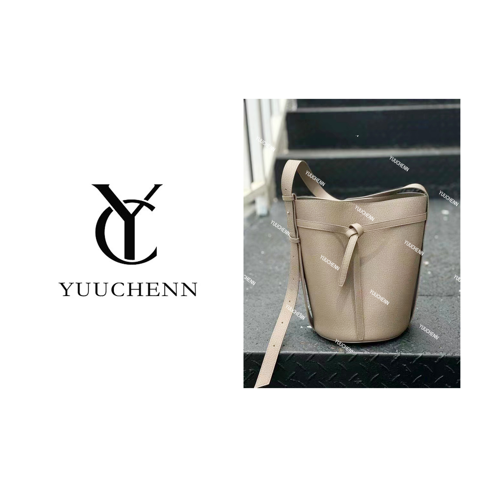 YUUCHENN/20cm原创设计高定真皮包 HH6526