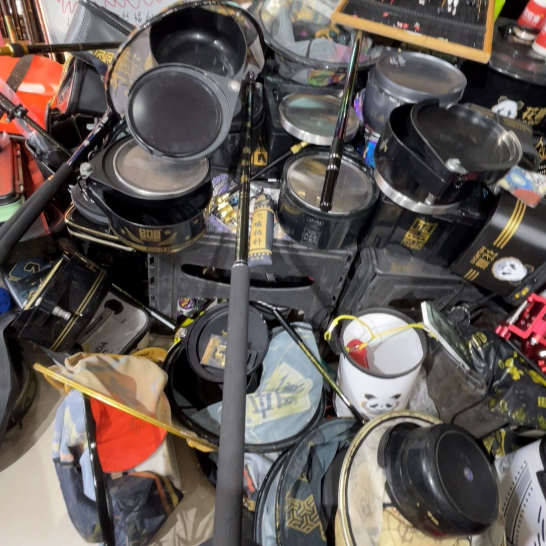 茅草黑金极210抄网杆