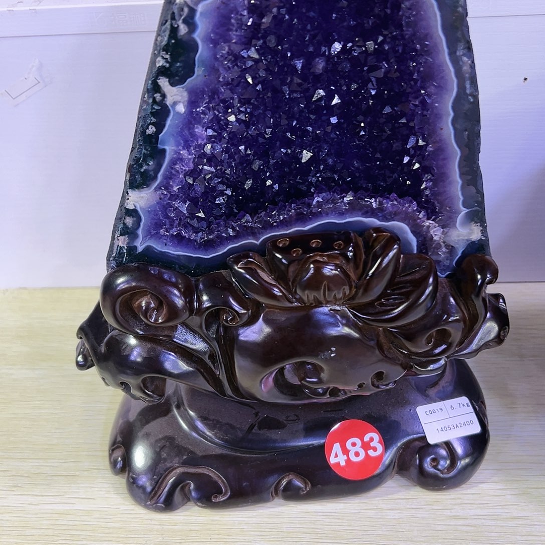 未镶嵌大型摆件（非配饰）紫晶