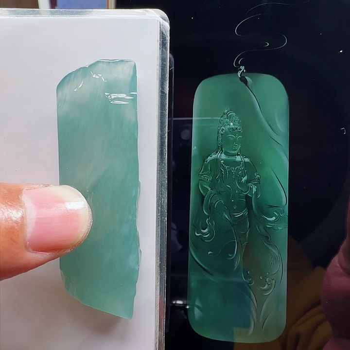 定制翡翠未镶嵌翡翠首饰