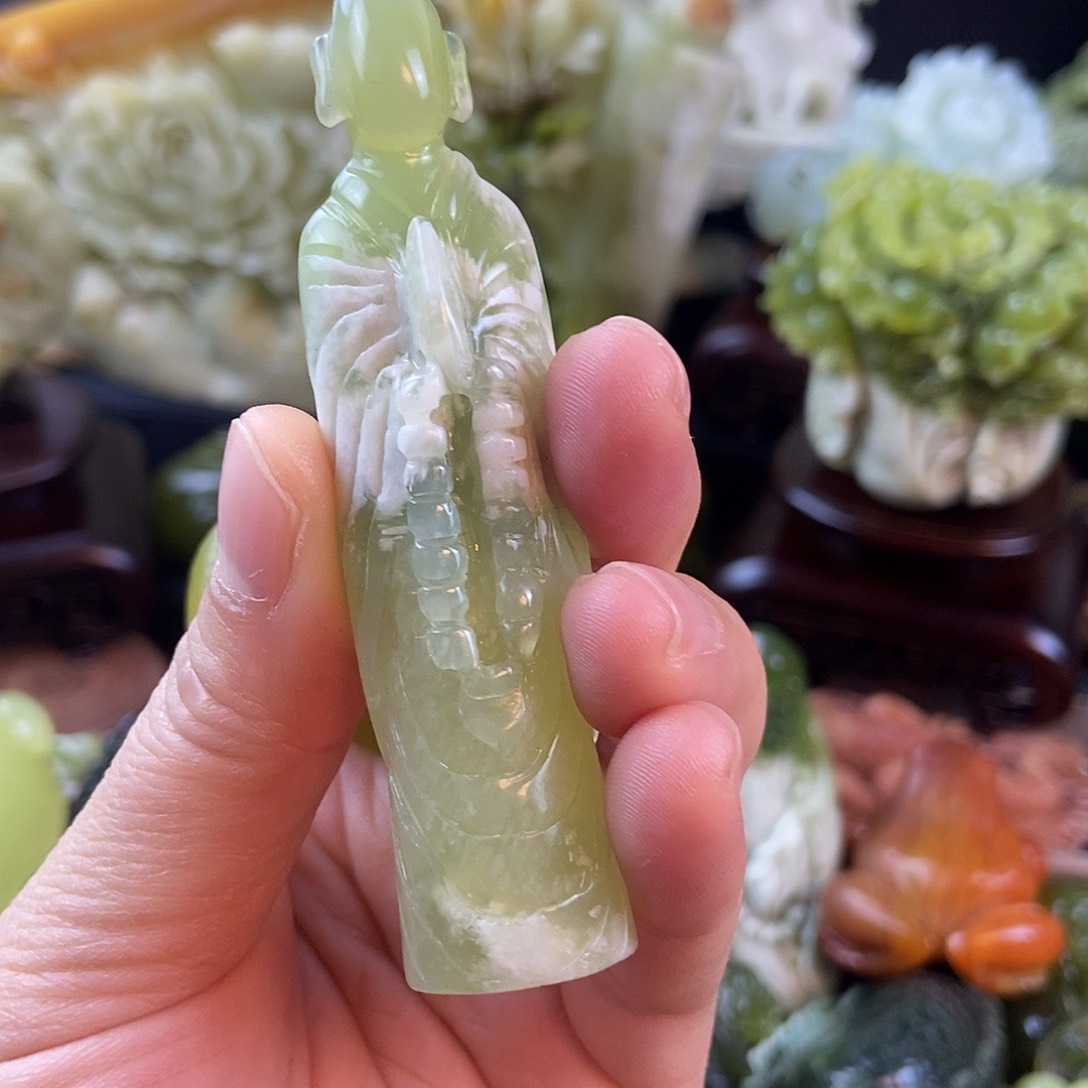 蛇纹石玉手把合金