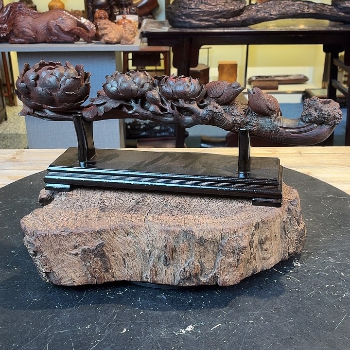 林***端景台紫檀木类紫檀