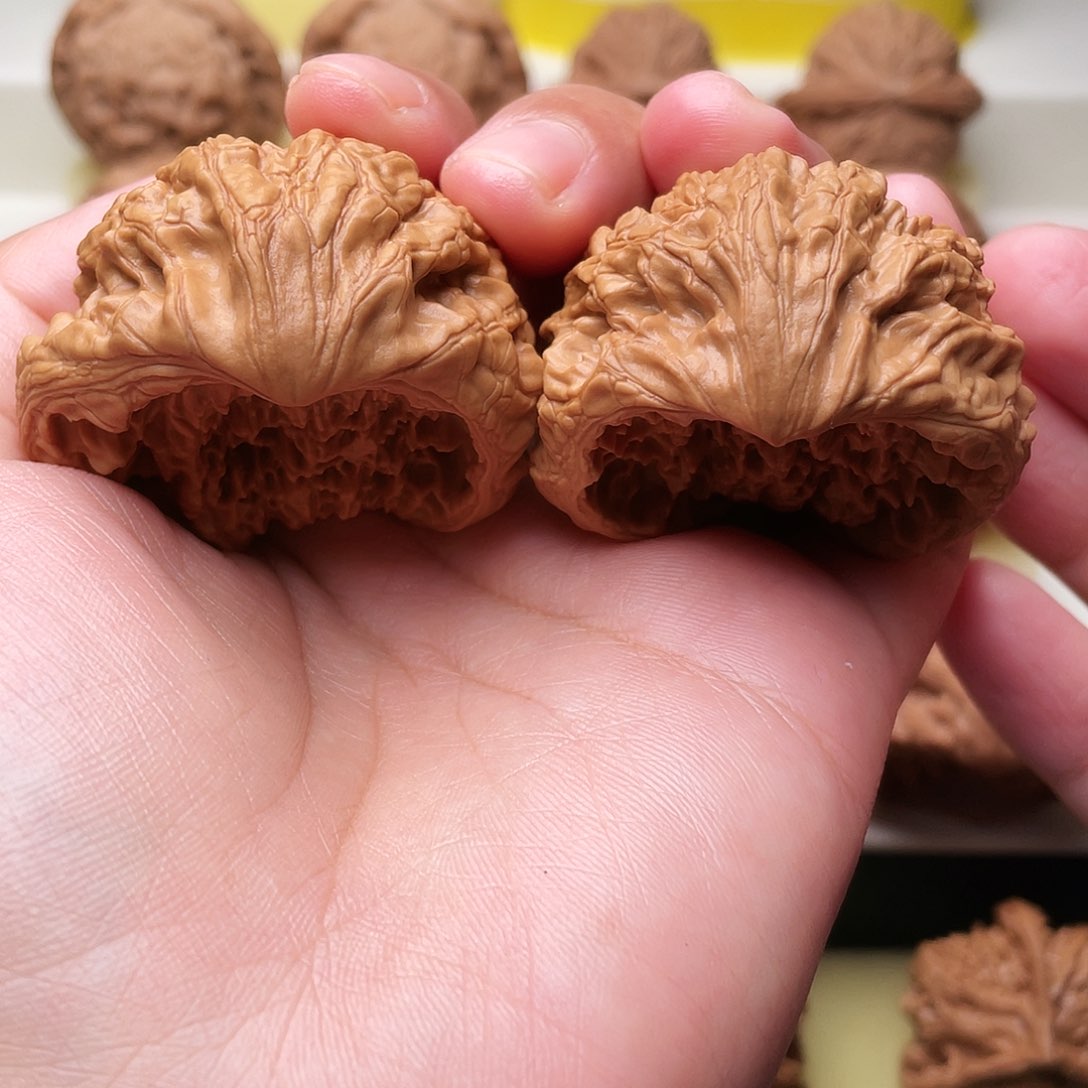 吊坠文玩核桃渐**远蛇头45