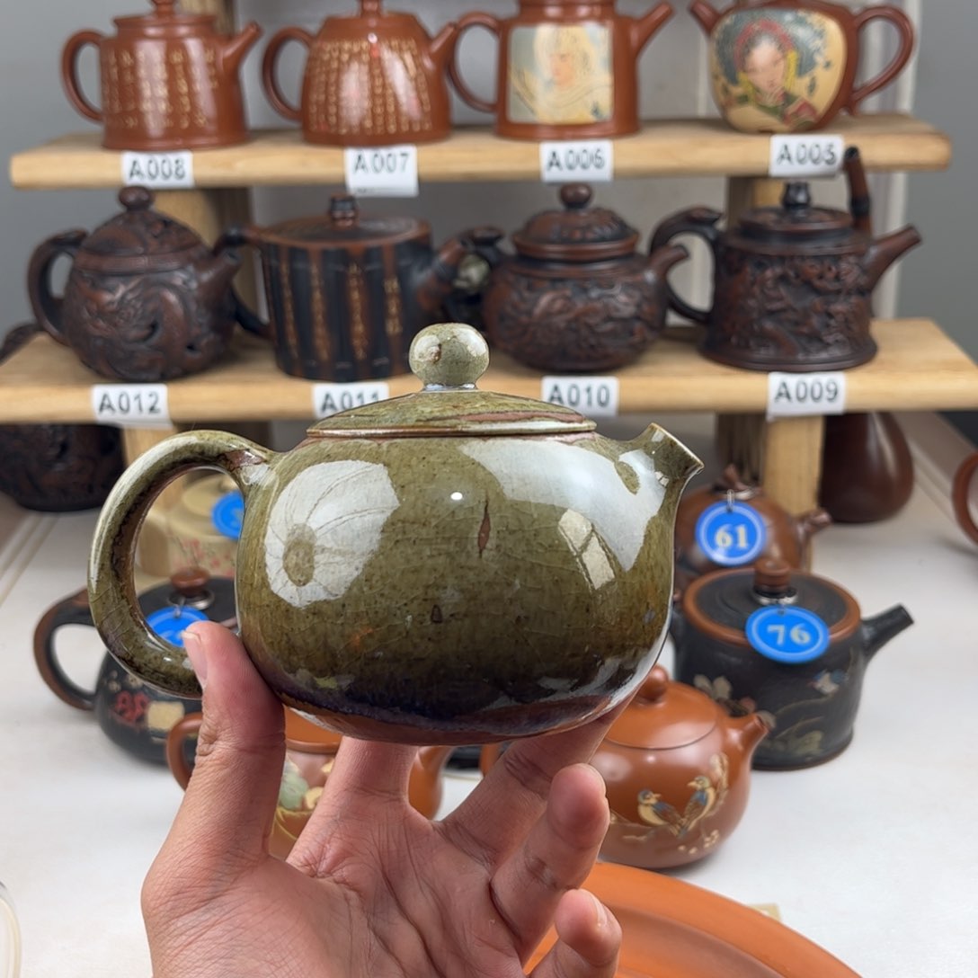 壶d****1建水紫陶老手艺人全手工制作