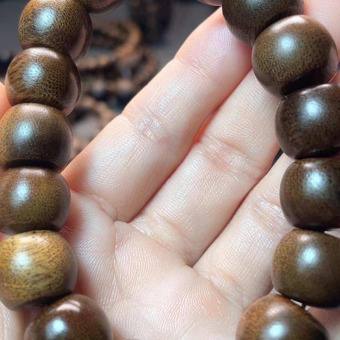 沉香手串天****9富森红土