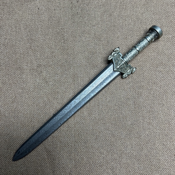 白铜黄铜装神霄龙王越王剑大马可拆卸款