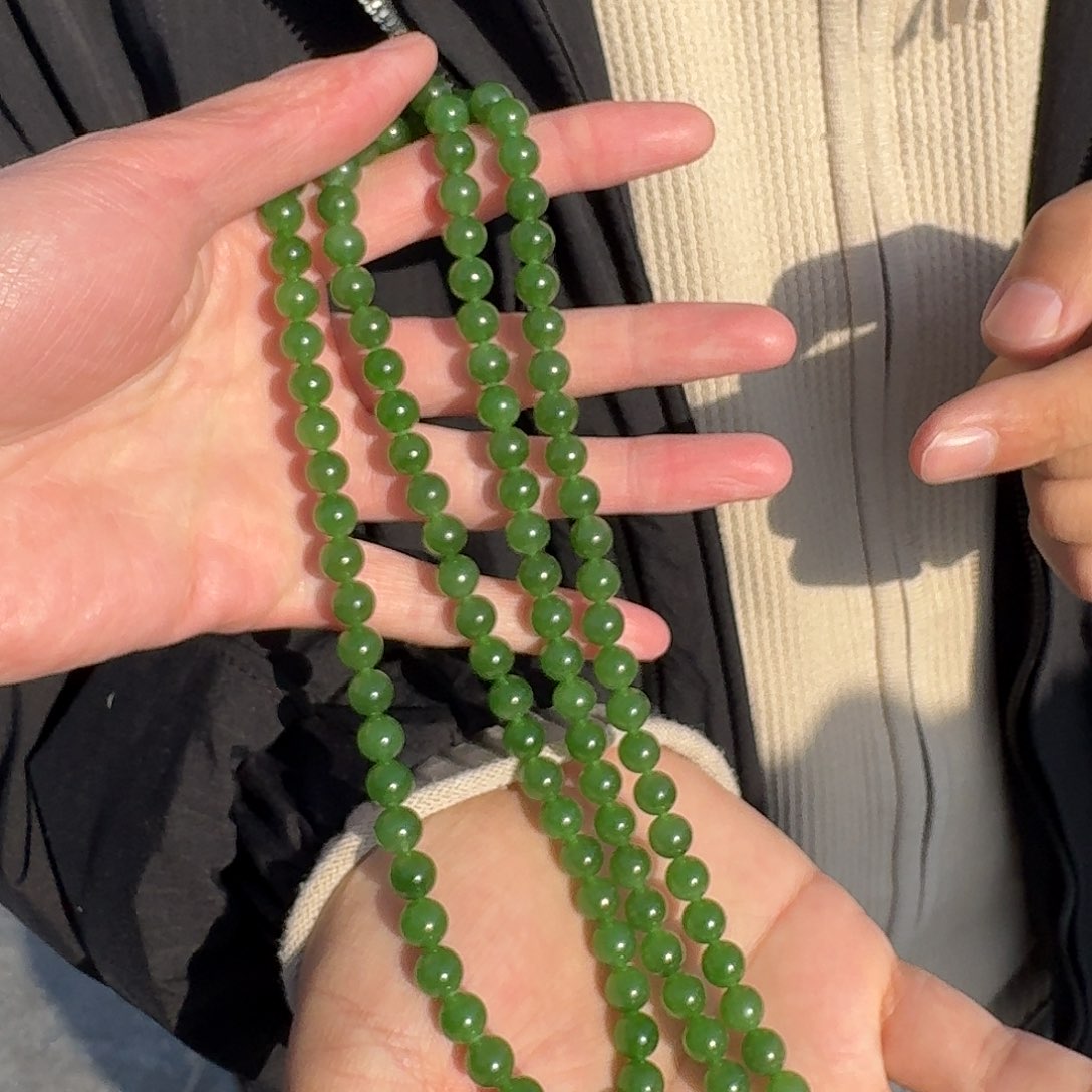 和田玉项链未镶嵌29冀哥卡8左右