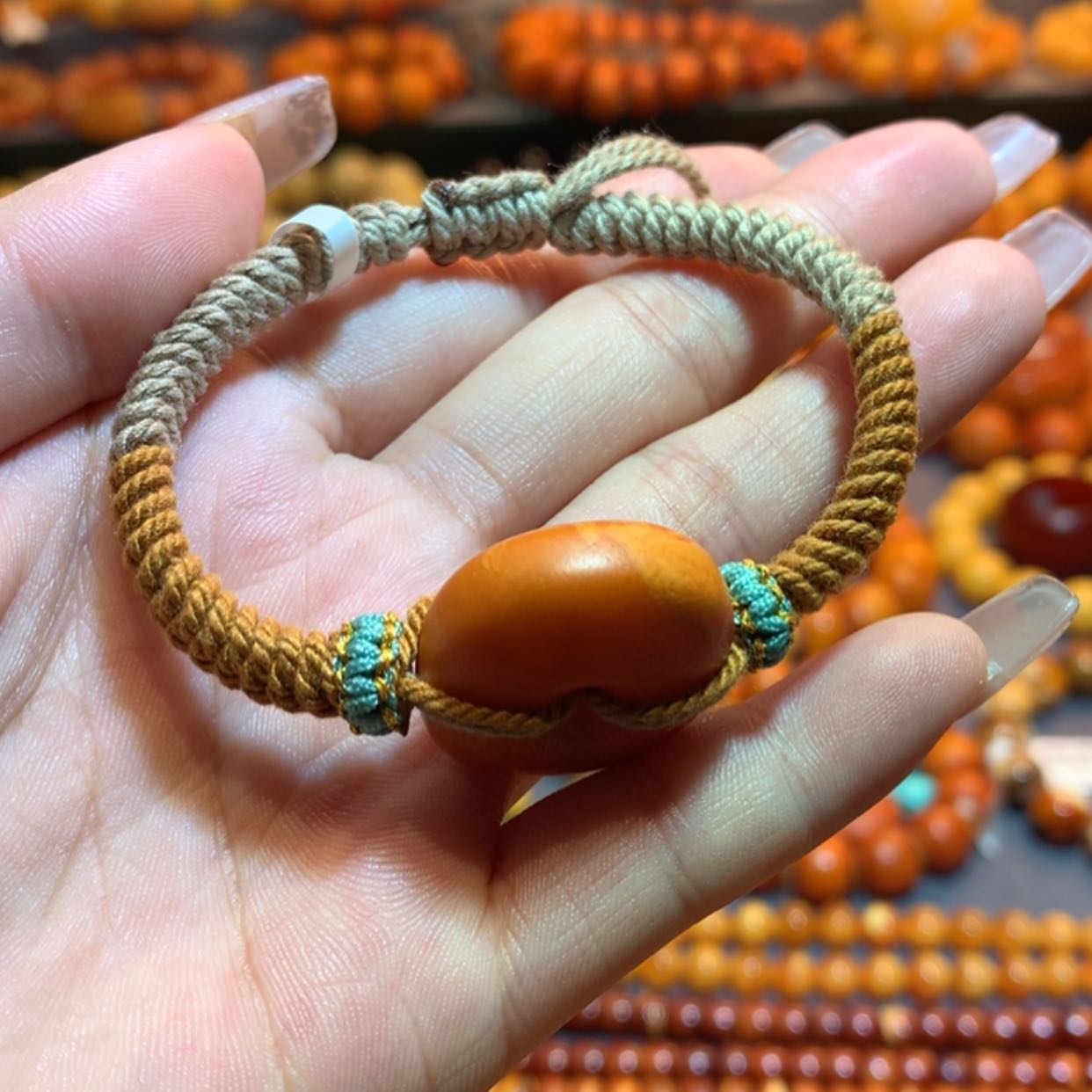 【闪购商品】未镶嵌蜜蜡手串蜜蜡