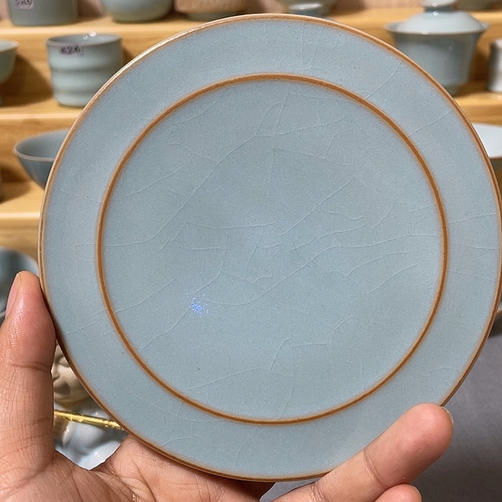 杯子陶瓷微瑕赵志强半手工14cm