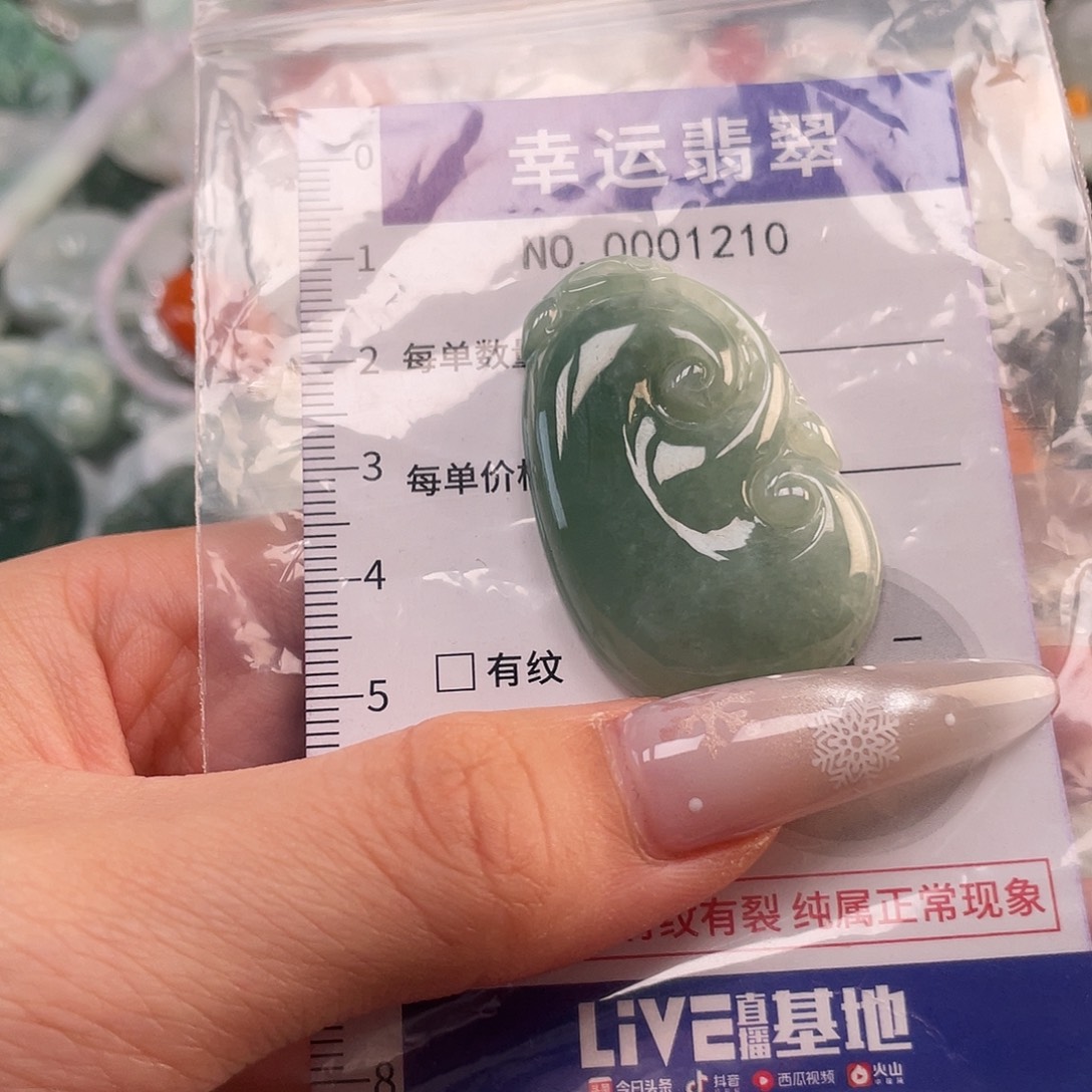 翡翠未镶嵌颈饰hhh