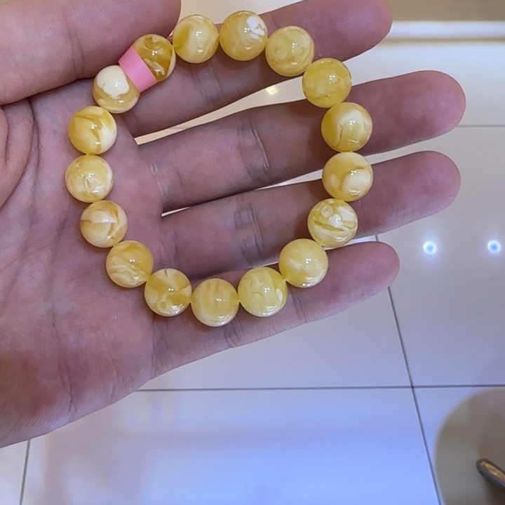 手链琥珀未镶嵌蜜蜡