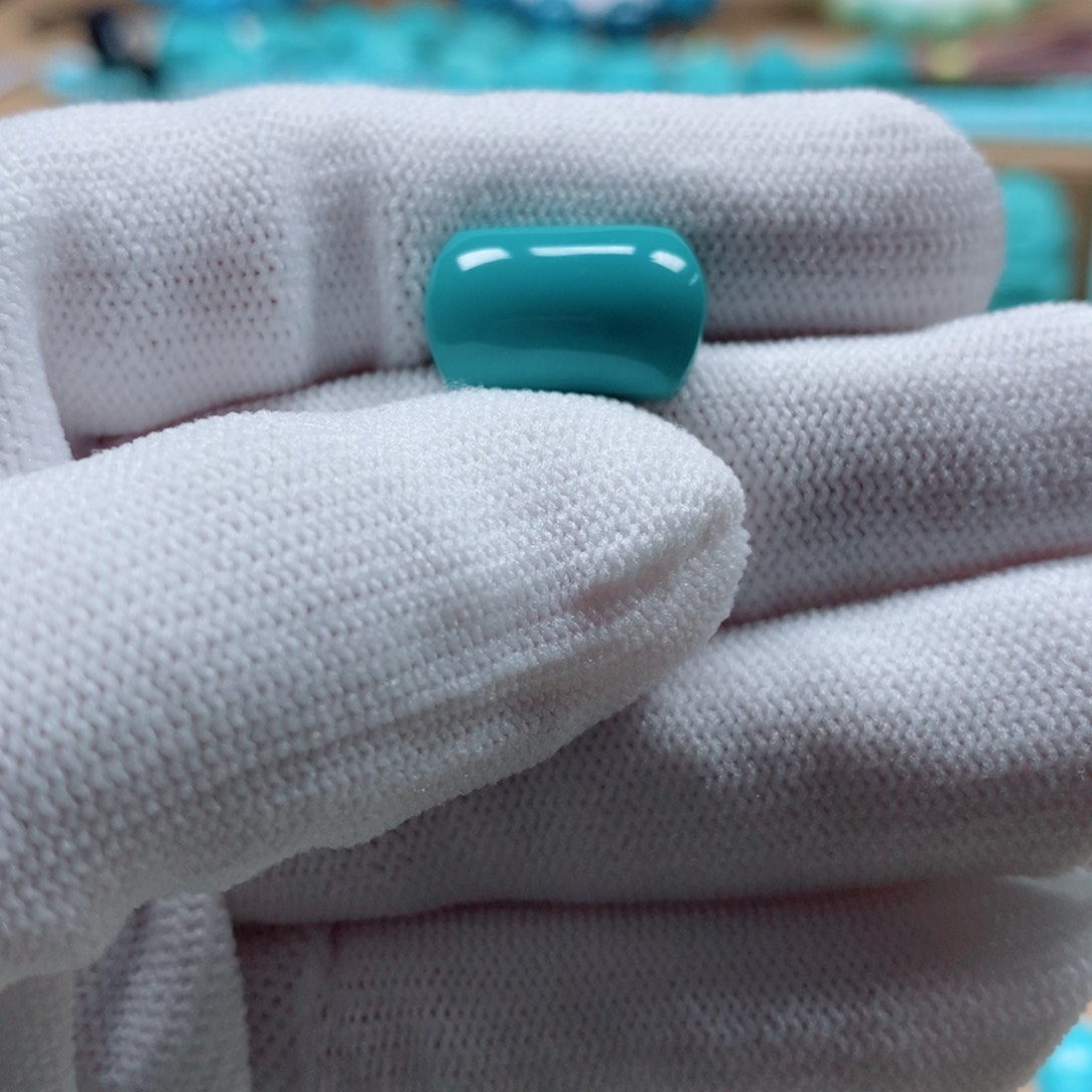 绿松石珠宝奇石未镶嵌巴*嘿