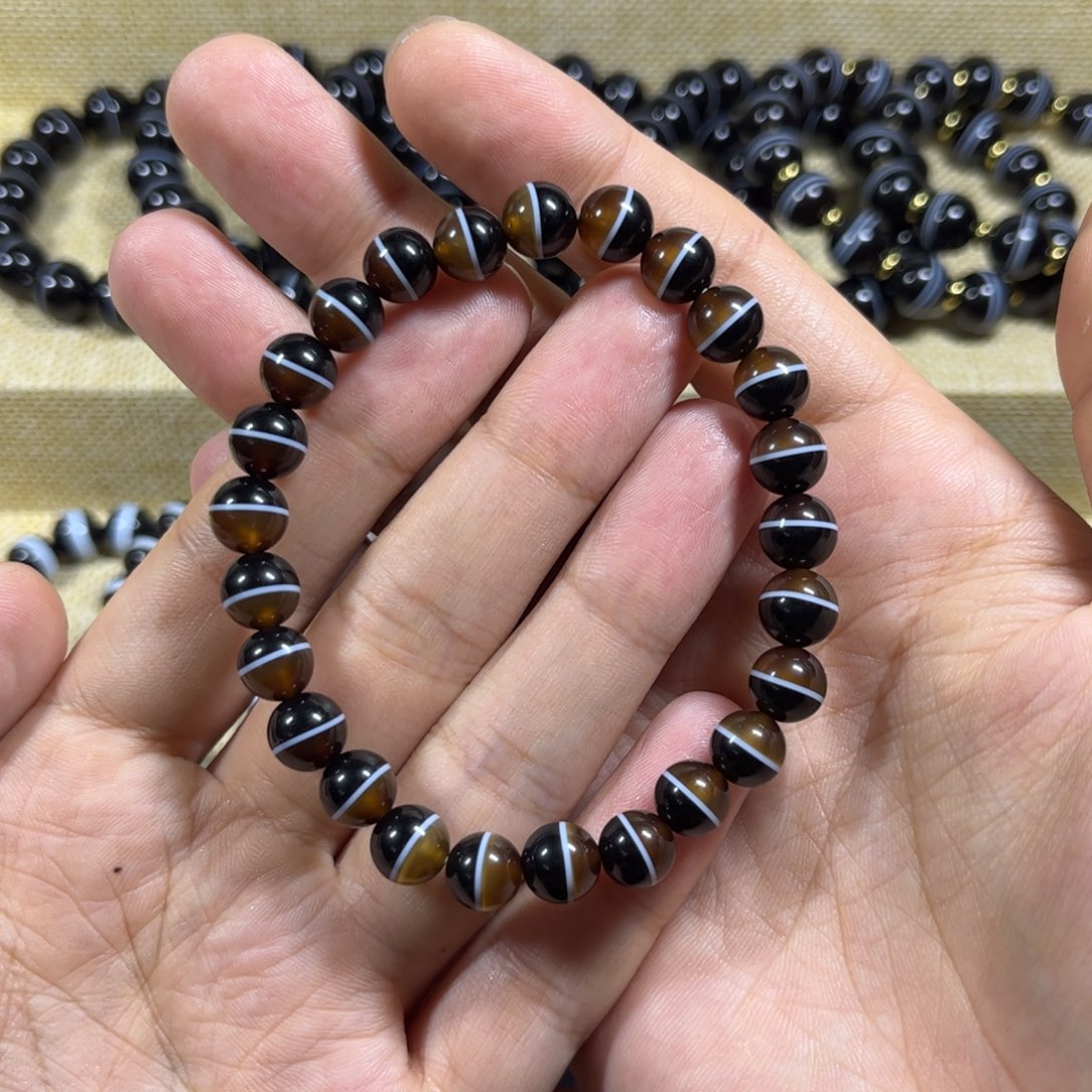 玛瑙/玉髓手链未镶嵌楠**哈