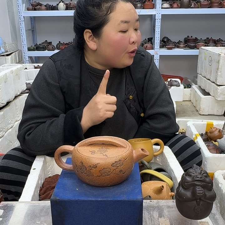 紫砂茶壶宜兴紫砂壶瑕疵处理