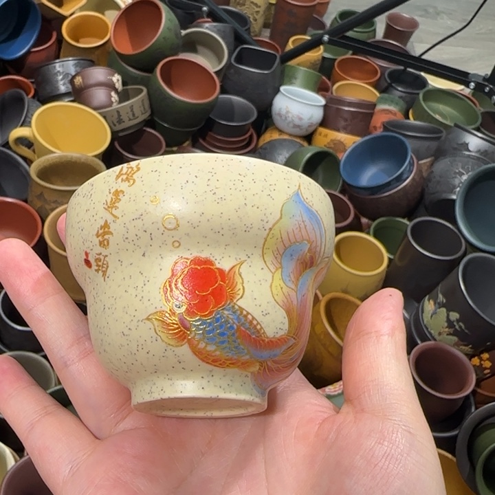 茶杯紫砂中****汇全手工紫砂