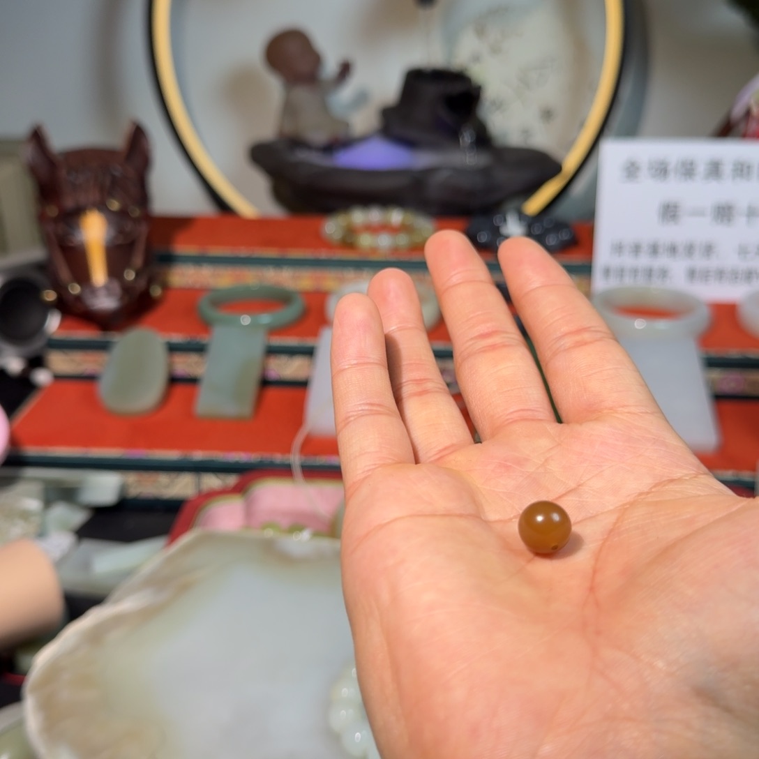 和田玉手串未镶嵌