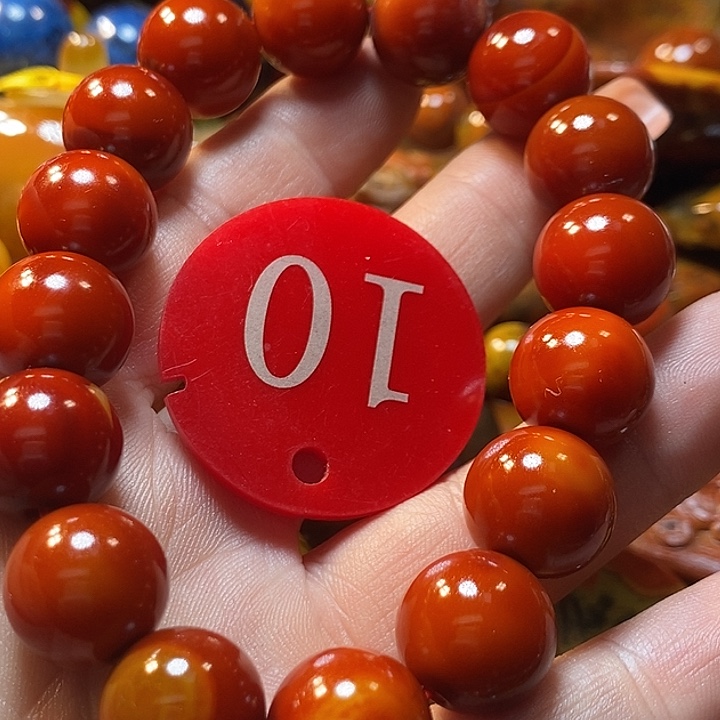 久***)玛瑙/玉髓未镶嵌手链