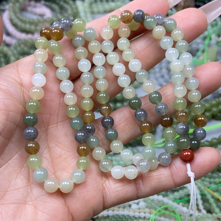 和田玉颈饰未镶嵌6