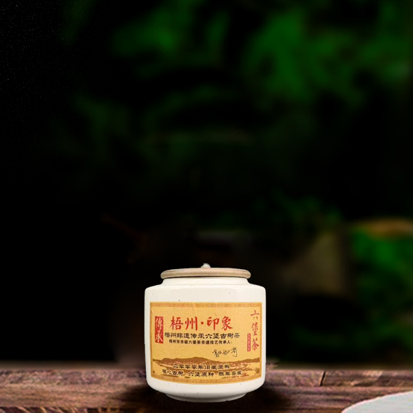 二十五年原料梧州印象六堡茶250g