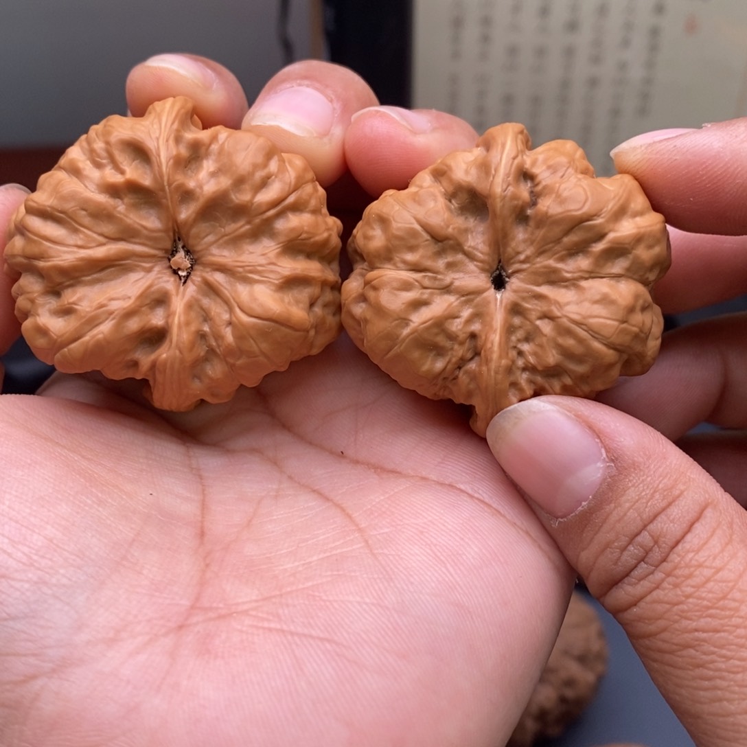 文玩核桃把件40蛤蟆头121