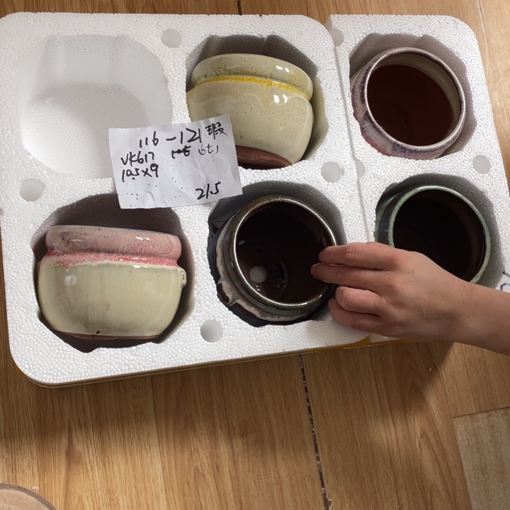 粗陶多肉花盆微瑕121