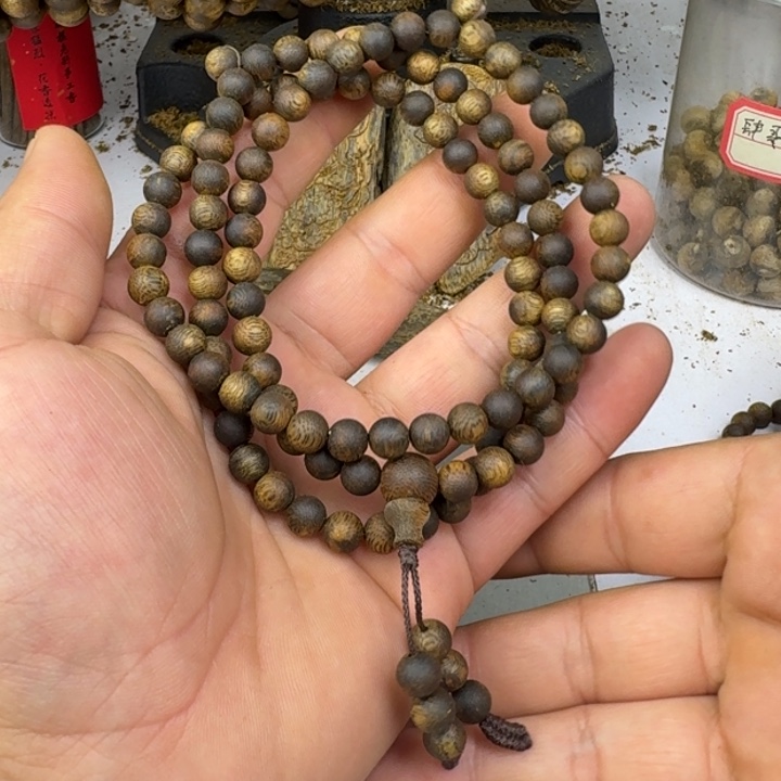 ****°线香绿奇楠沉香0.7mm20g99分沉高油脂