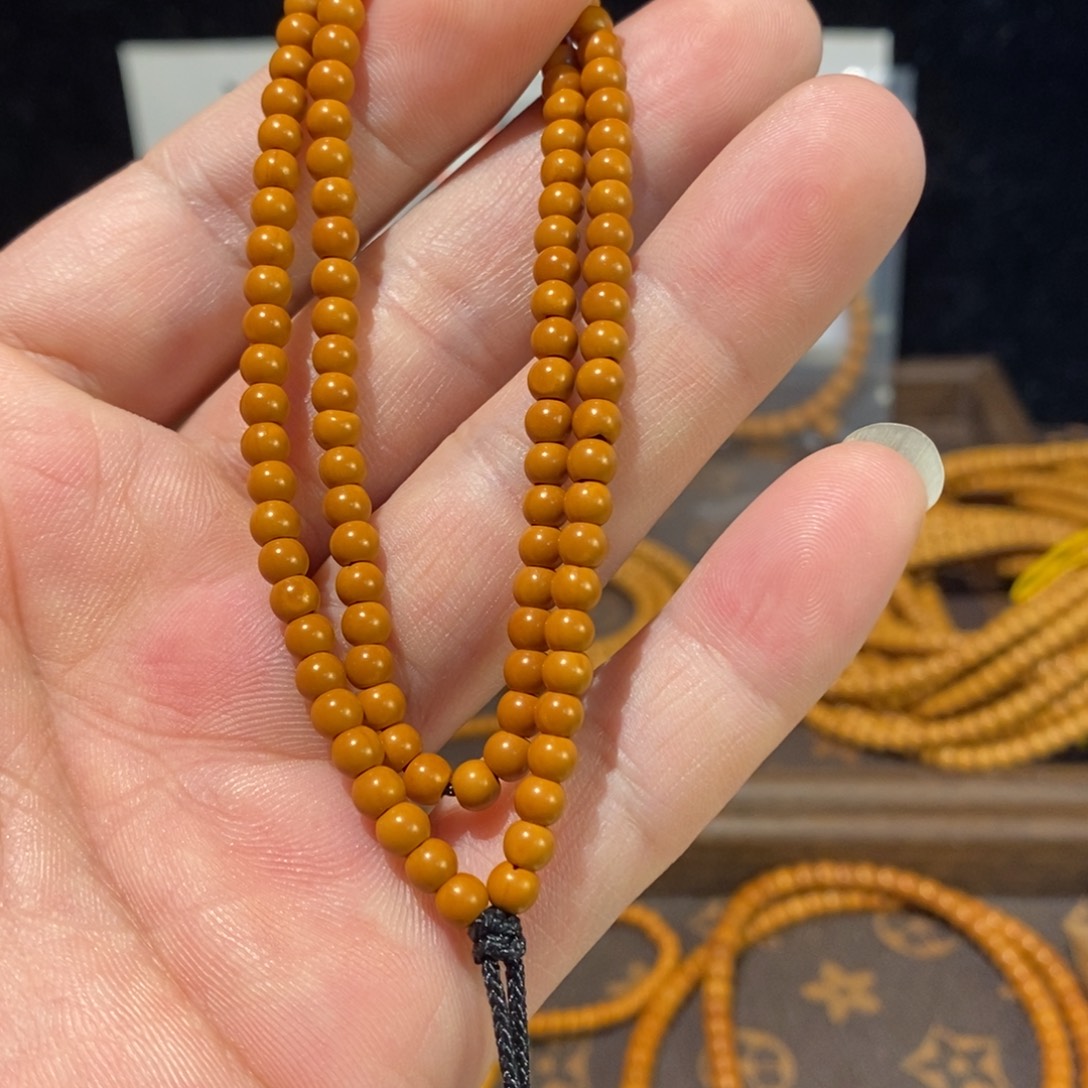 橄榄核手串/手链0.4橄榄核核尖珠手串持