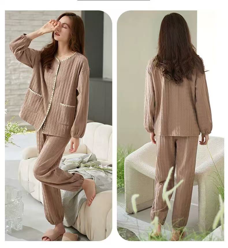 孤品59直播间看款式主播叫到名字再下单家居服套装（留言备注编码)