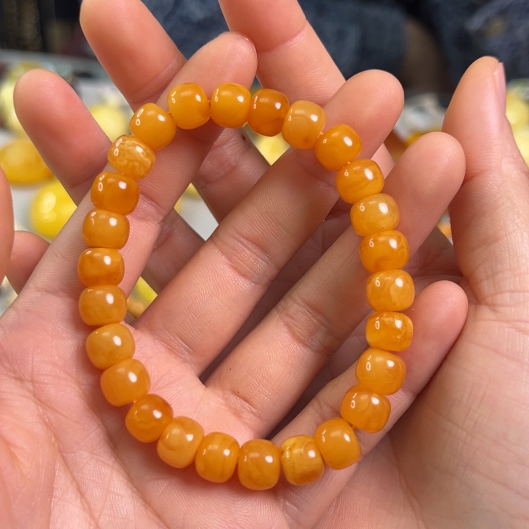 蜜蜡裸石未镶嵌蜜蜡