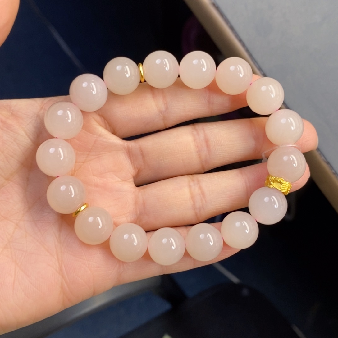 和田玉手串未镶嵌