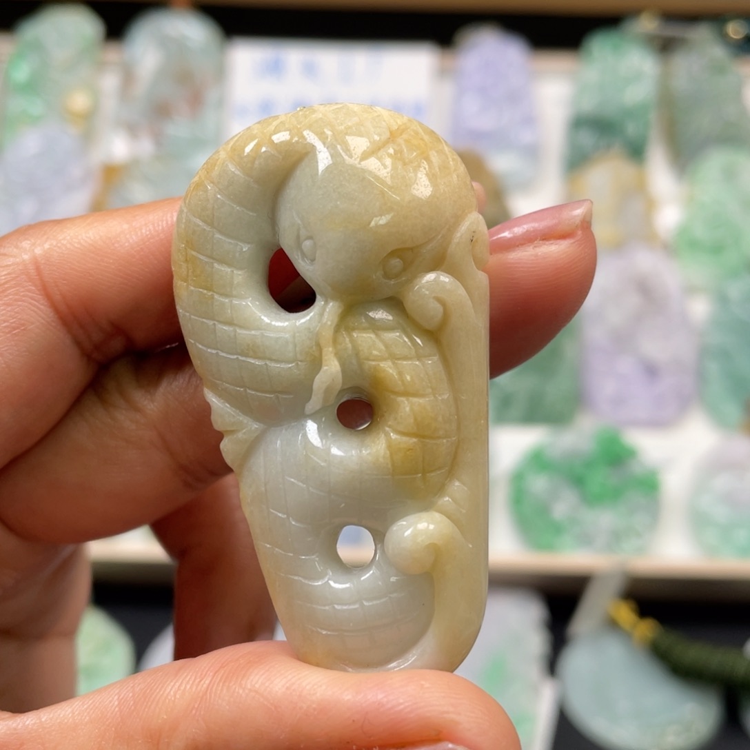 翡翠吊坠(不含链)未镶嵌