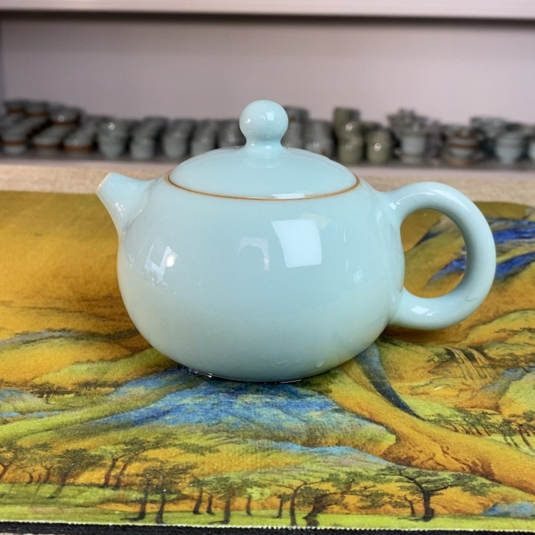 【闪购商品】天青西施壶微微瑕。。。。。
