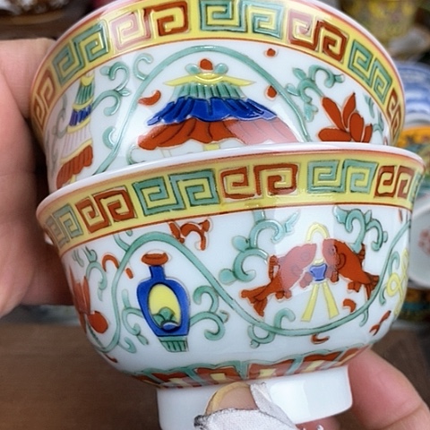 景德镇陶瓷藏式茶碗