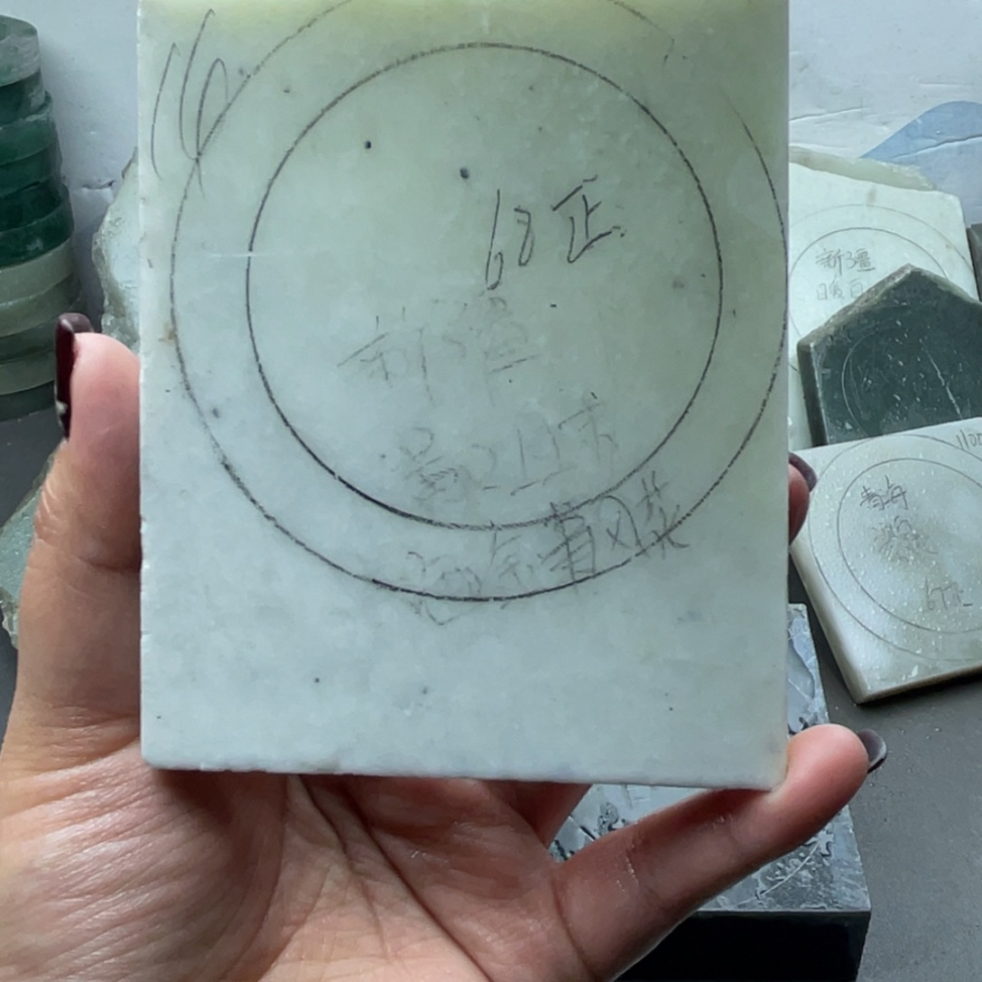 和田玉未镶嵌手镯定制手镯