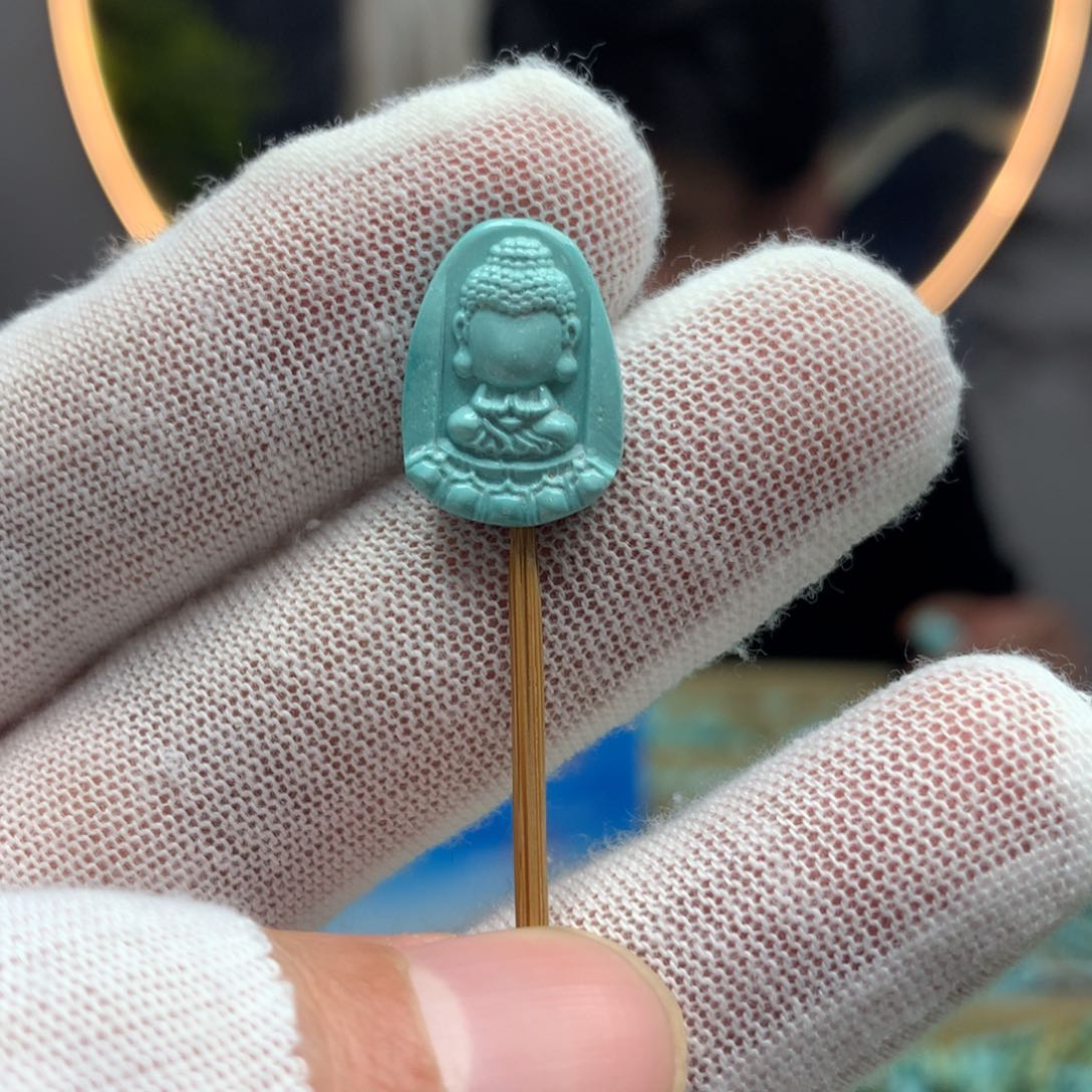 绿松石挂件未镶嵌