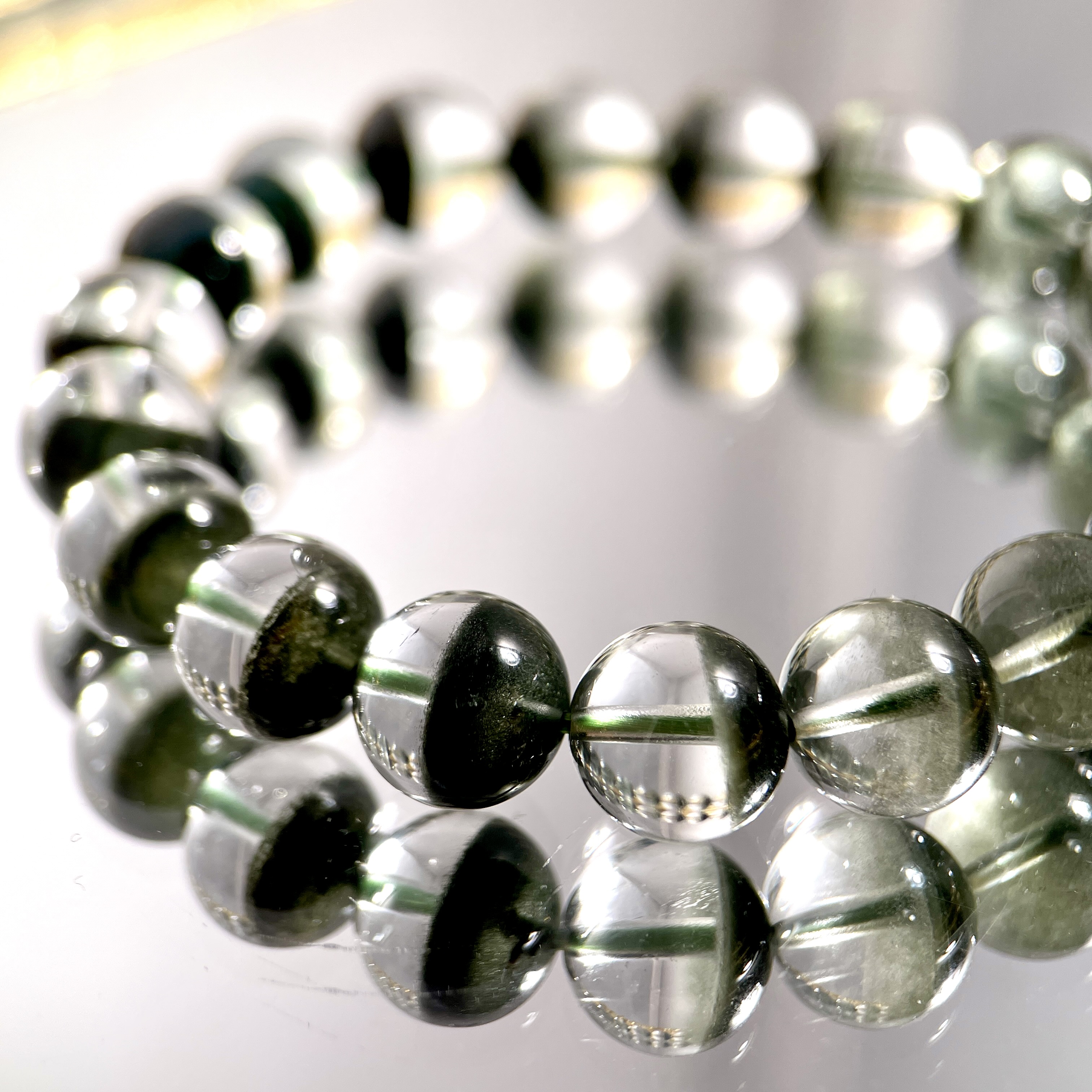 莫小奇严选——绿幽灵聚宝盆手链（多样性发其一）