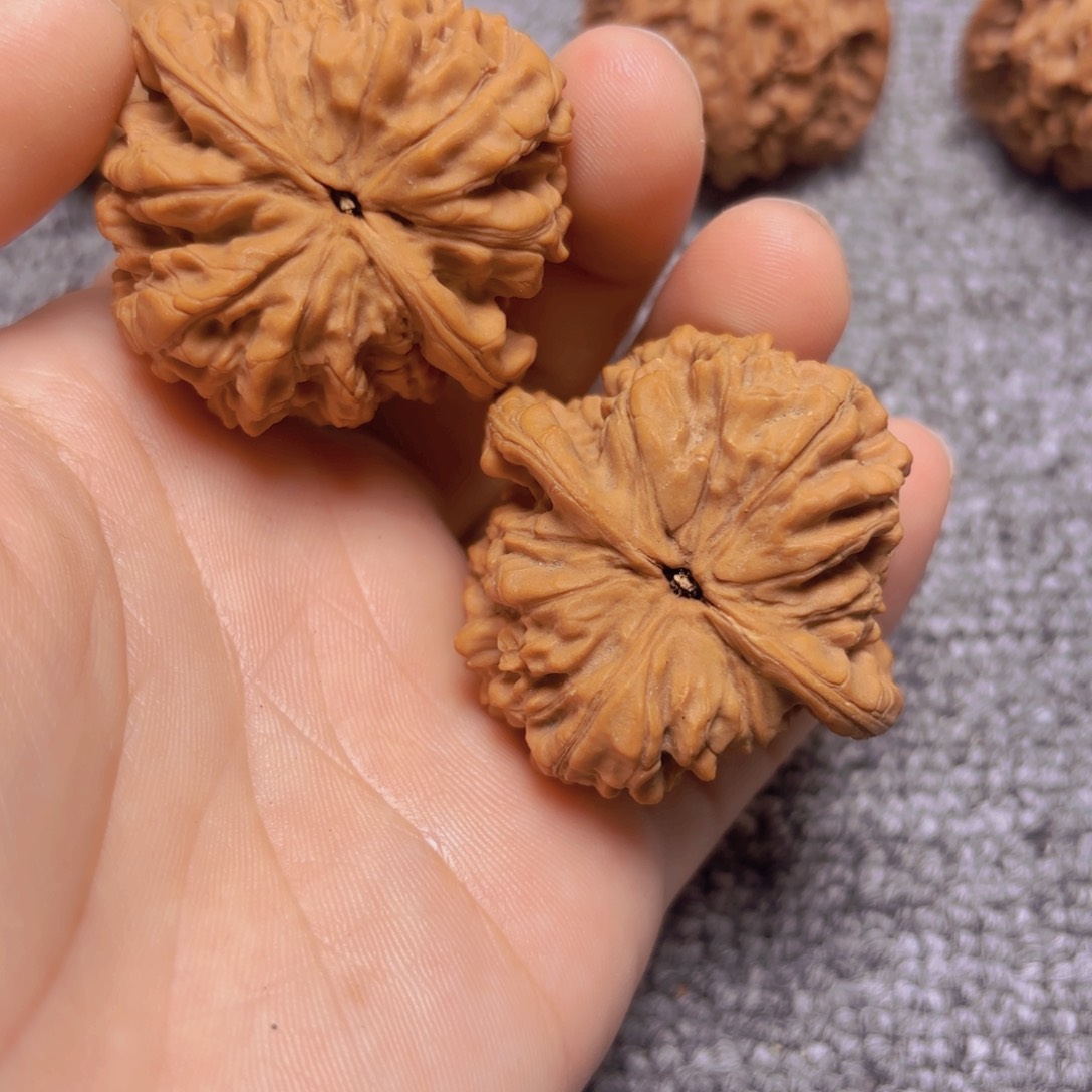 核桃把件43全品官帽