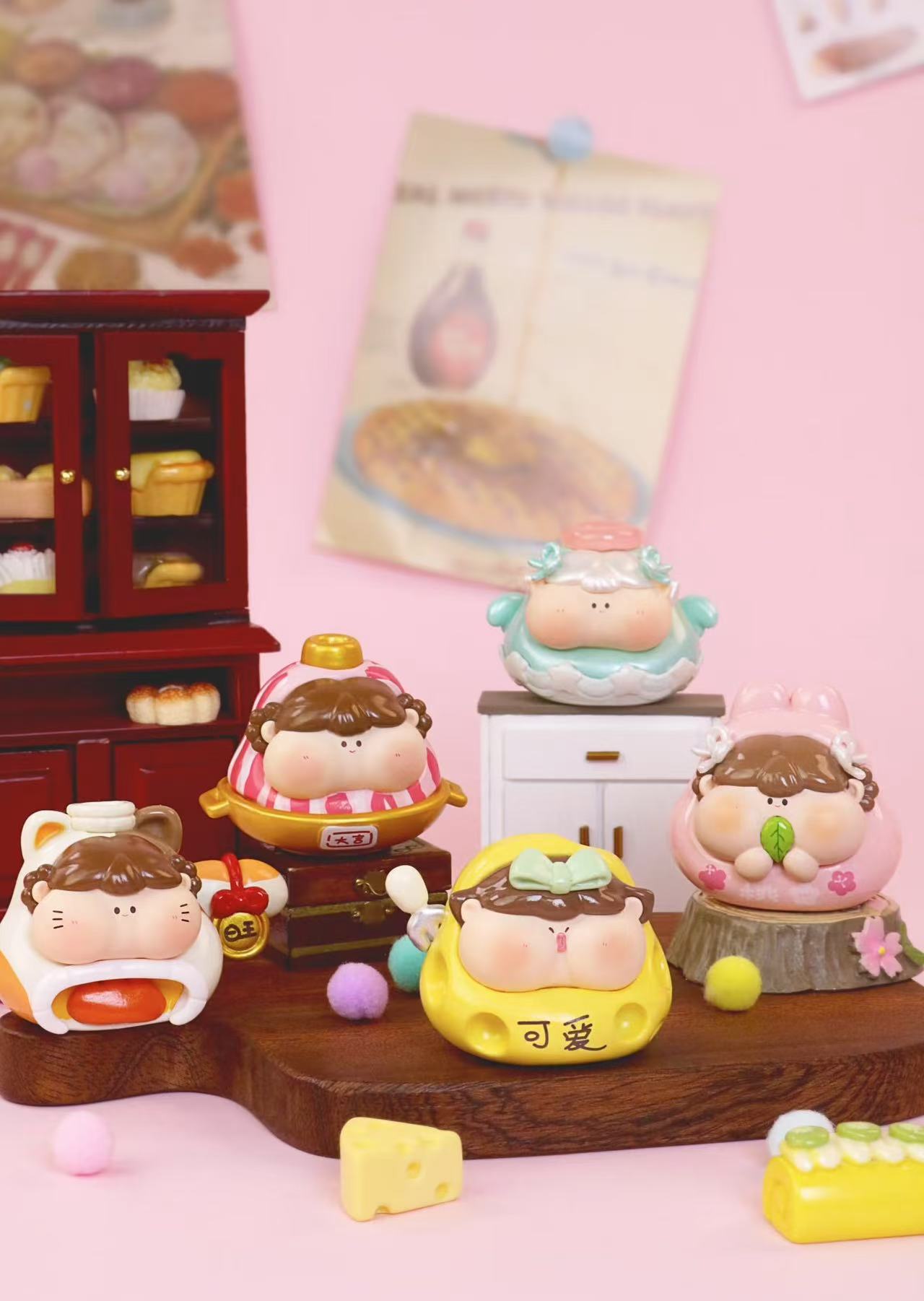 【明盒款式】屁墩食物系列盲盒萌粒可爱潮玩手办摆件