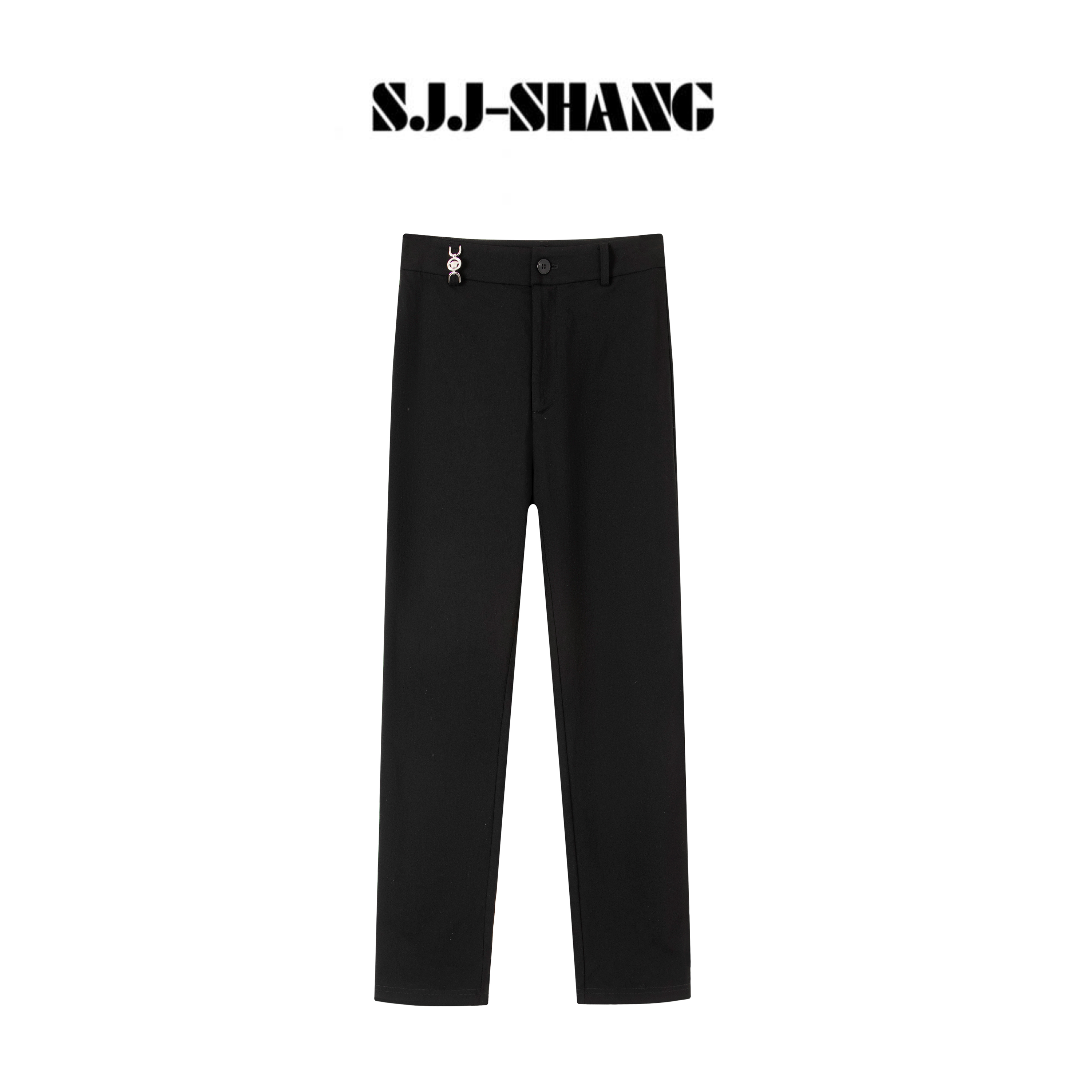 SJJ-SHANG【腿精裤】25ss新品自信穿搭面料筋骨感烟管裤q134319p