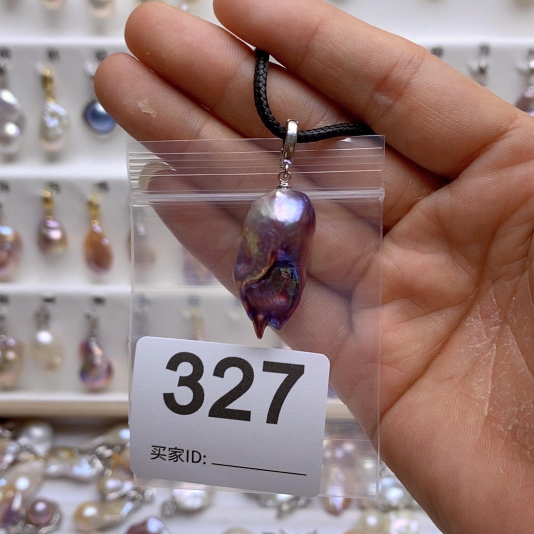 淡水珍珠颈饰银S925镶嵌快****条327