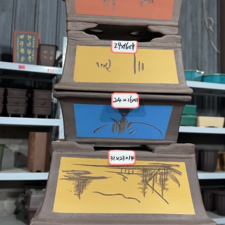 紫砂花盆              100-5