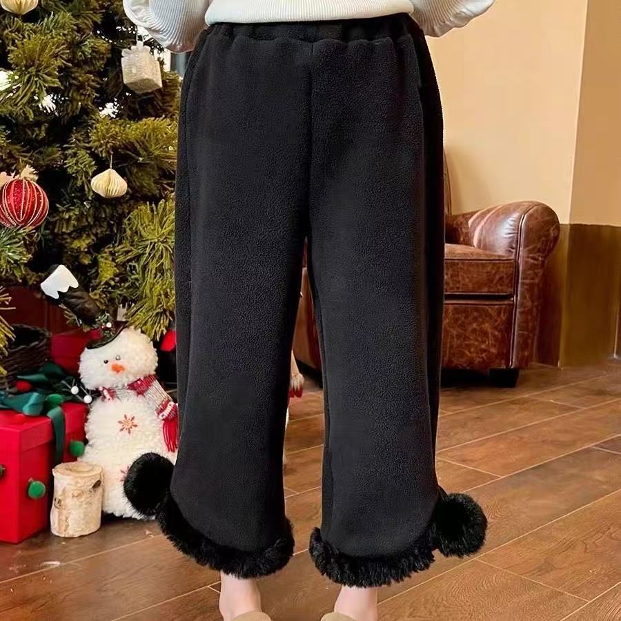 【SUger Yuu】自制品牌高货女童裤子【中式单毛球裤】99119