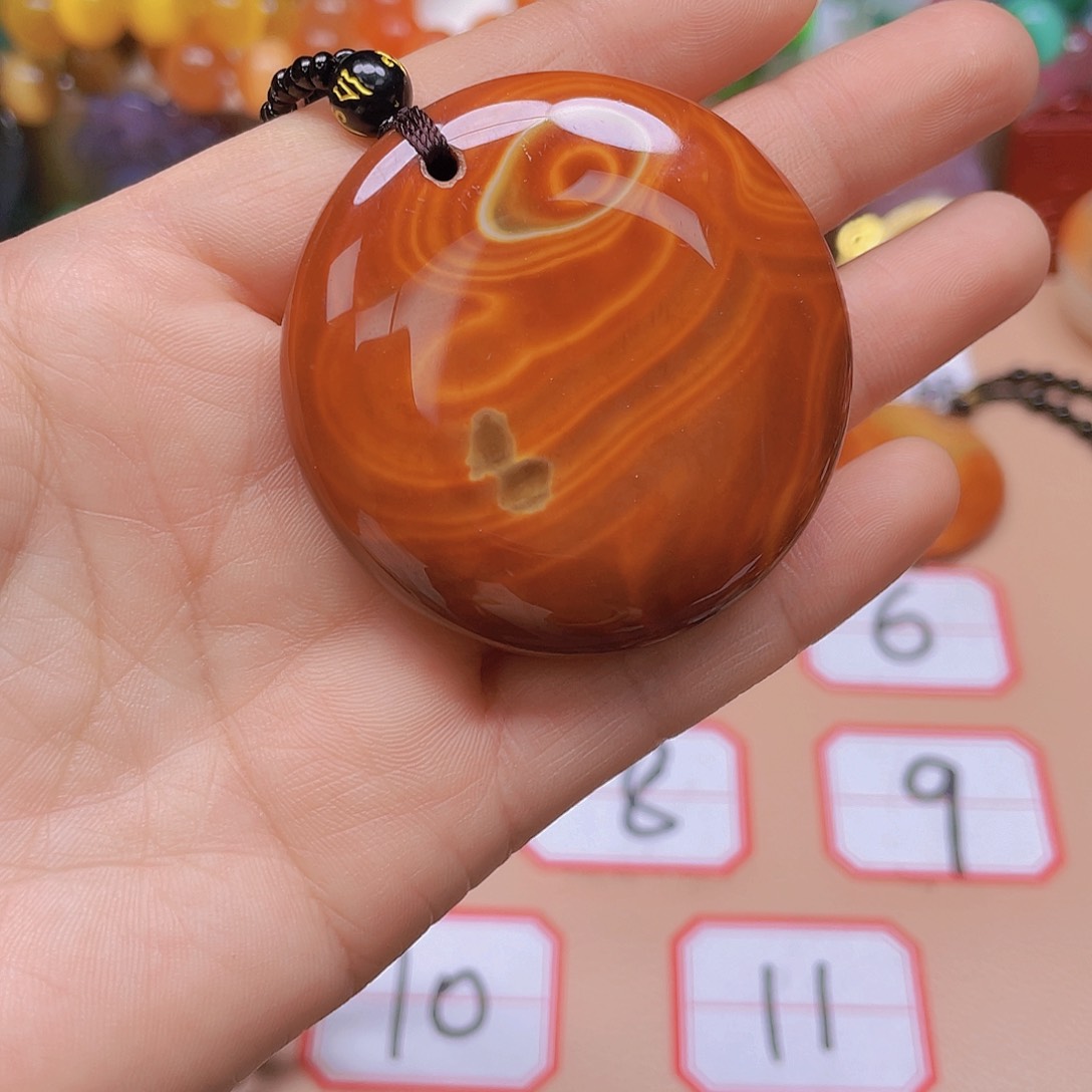 玛瑙/玉髓颈饰未镶嵌平*