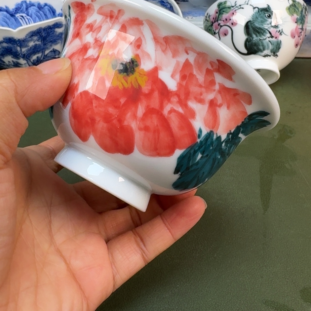 陶纯手绘茶具圆圆244