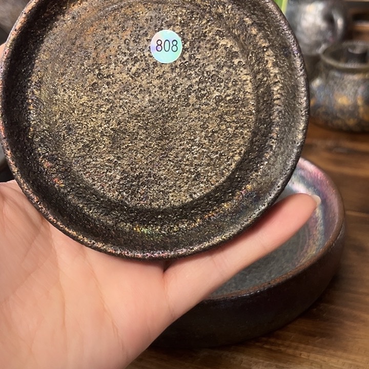 秀*荥经黑砂小杯垫一个