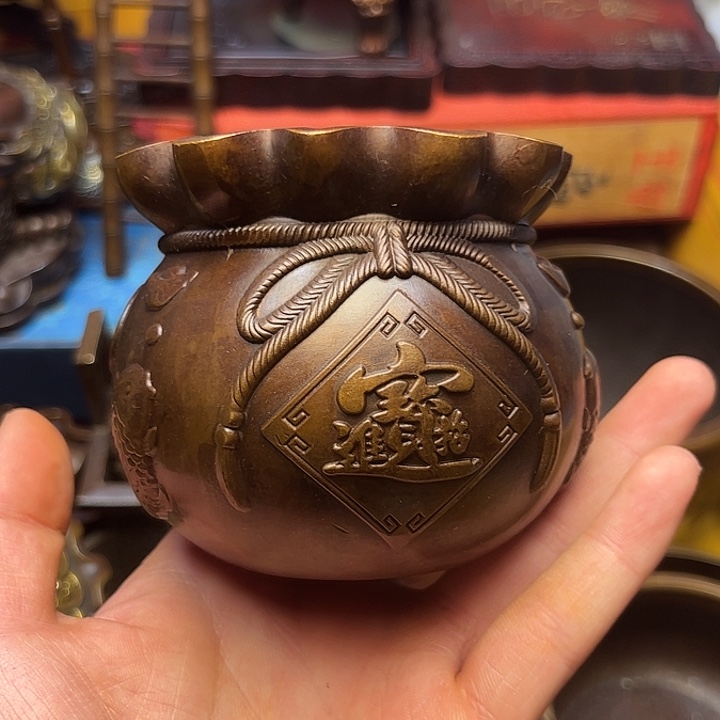 精美铜器摆件下单